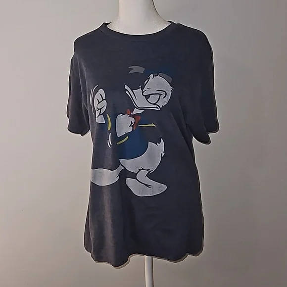 Disney Donald Duck Blue Comfortable T-shirt Size Medium - Picture 4 of 9